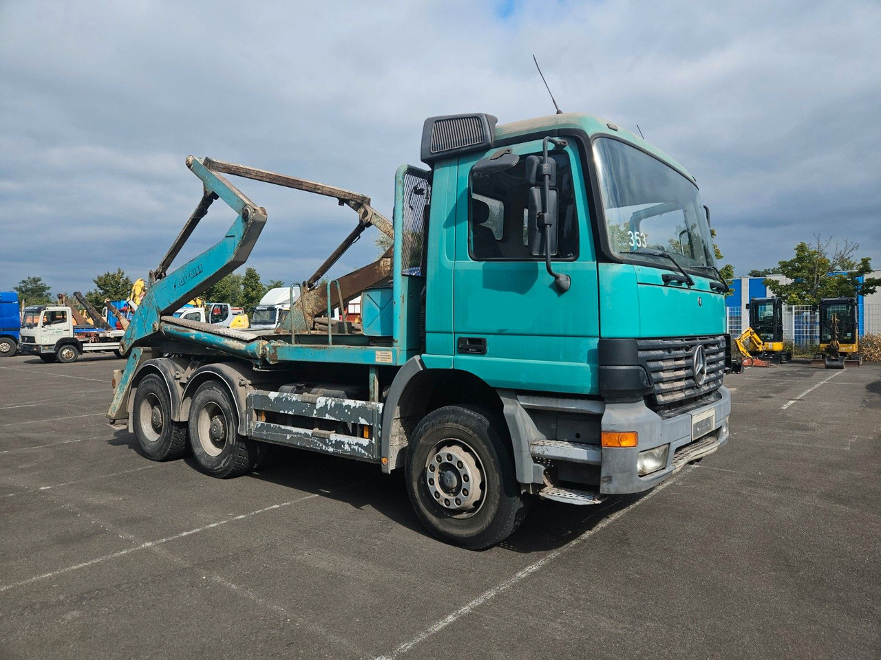 Mercedes-Benz Actros 2631 6x4 Blatt/Blatt orig. 170.000 km!! - شاحنة قلاب: صورة 2 Mercedes-Benz Actros 2631 6x4 Blatt/Blatt orig. 170.000 km!! - شاحنة قلاب: صورة 2