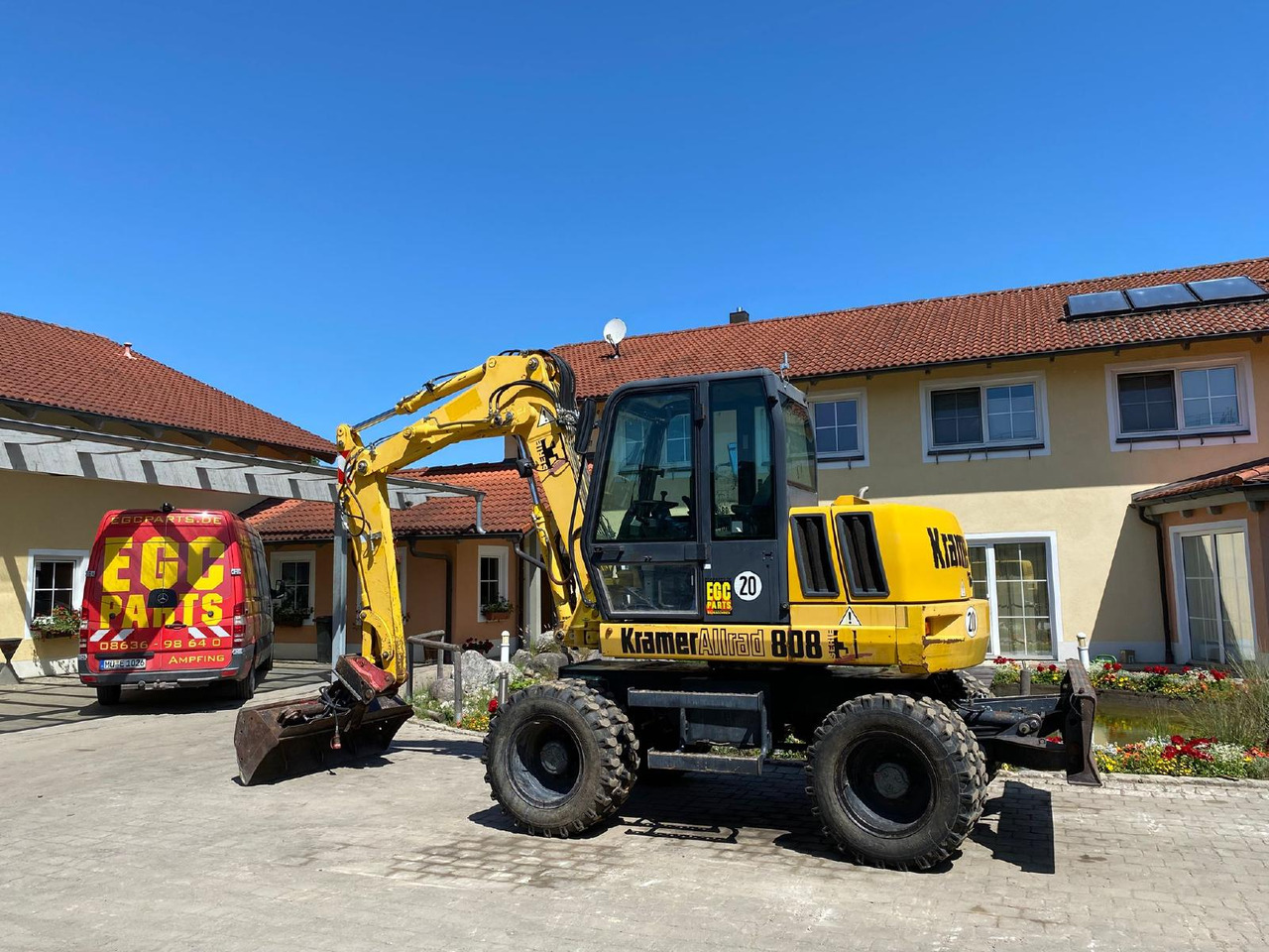 حفار ذو عجلات Kramer 808-3: صورة 1