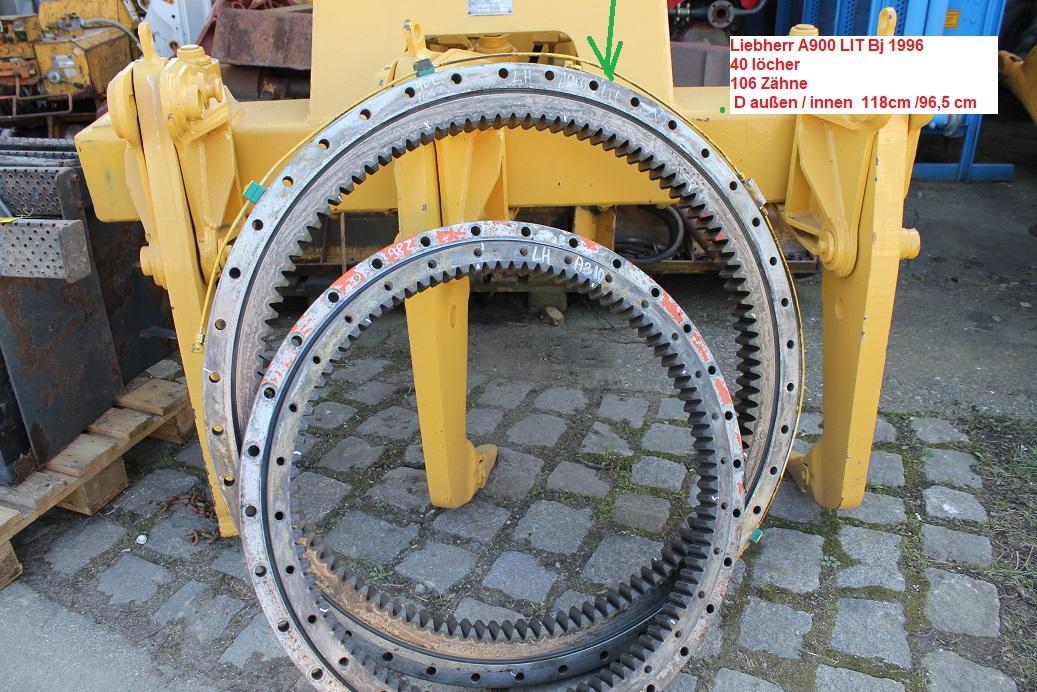 Liebherr A 900 LIT - حلقة الدوران - آلات الإنشاء: صورة 1 Liebherr A 900 LIT - حلقة الدوران - آلات الإنشاء: صورة 1