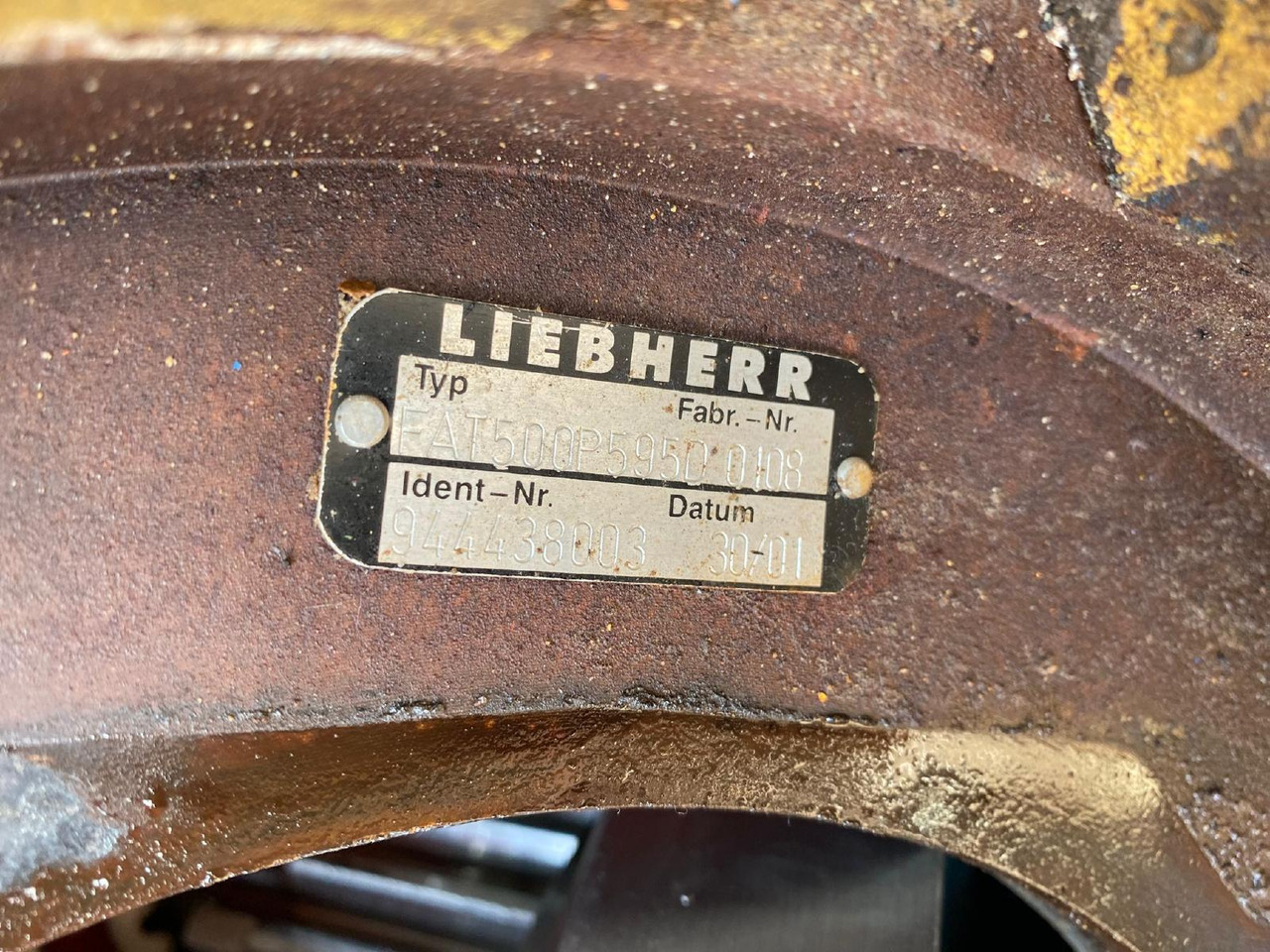 Liebherr FAT 500P595D aus PR 732 - محرك السفر - آلات الإنشاء: صورة 5 Liebherr FAT 500P595D aus PR 732 - محرك السفر - آلات الإنشاء: صورة 5
