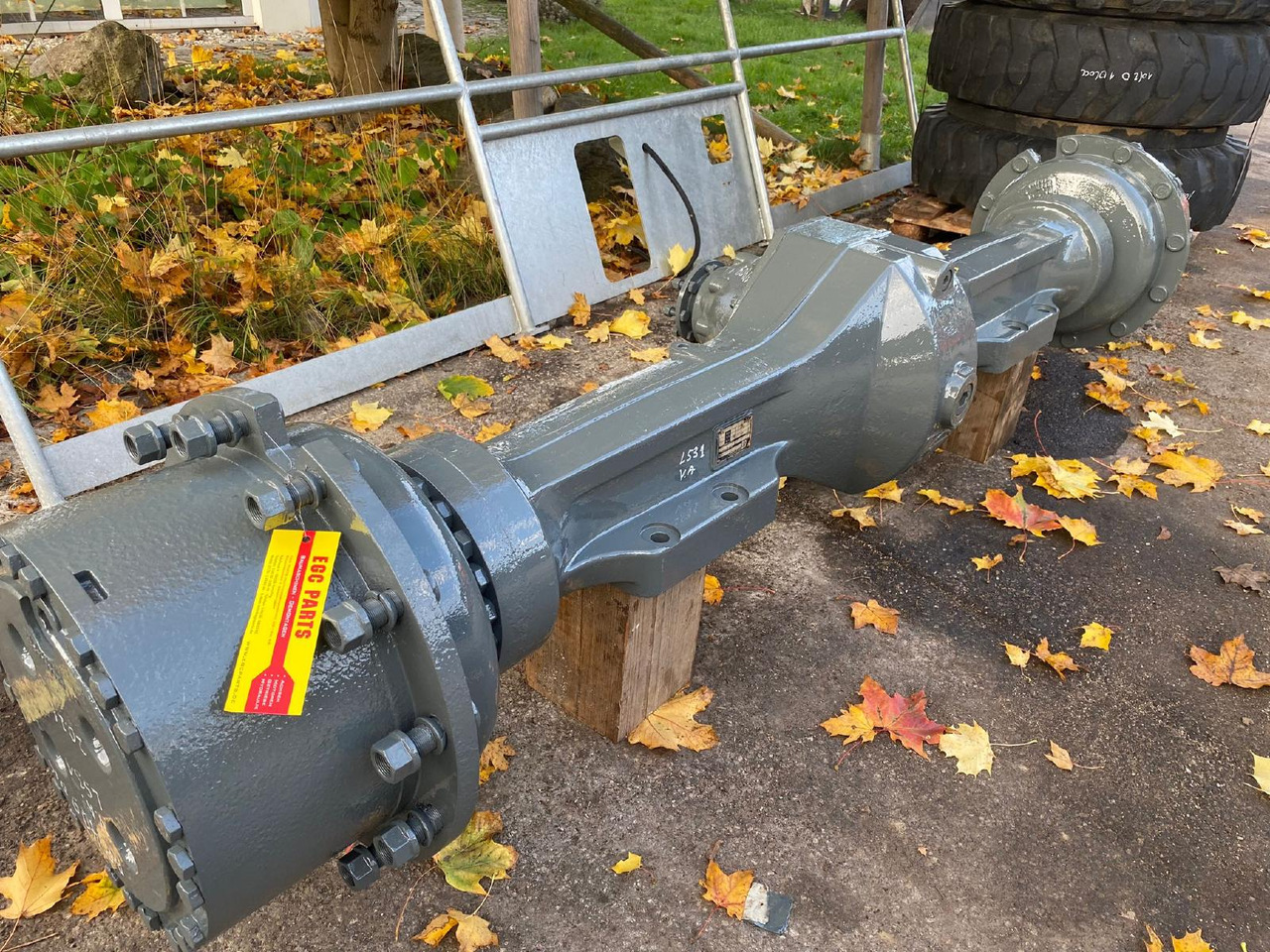 المحور و قطع الغيار - آلات الإنشاء Liebherr ZF AP 409 aus LH L 531: صورة 7