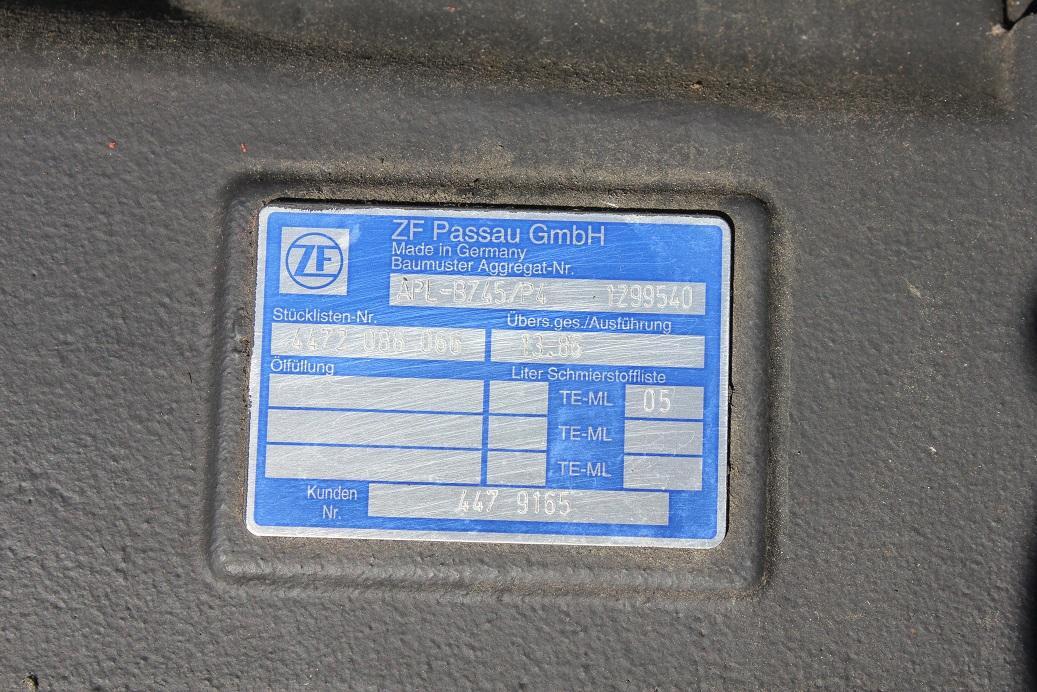 ZF APL B-745 P 4 - المحور و قطع الغيار - آلات الإنشاء: صورة 2 ZF APL B-745 P 4 - المحور و قطع الغيار - آلات الإنشاء: صورة 2