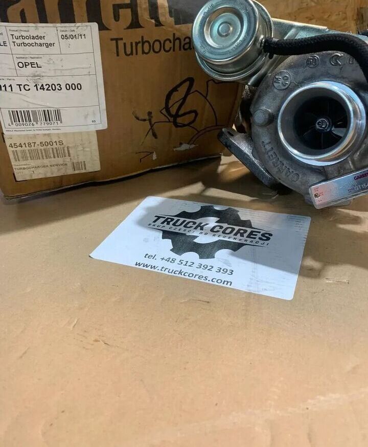 Nowa Turbosprężarka Garrett Opel Astra G/CC 17DTL 50kW/68KM 454187-5001S for car - تربو - سيارة: صورة 1 Nowa Turbosprężarka Garrett Opel Astra G/CC 17DTL 50kW/68KM 454187-5001S for car - تربو - سيارة: صورة 1