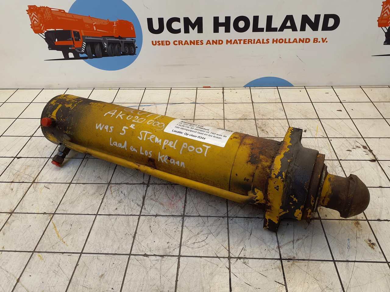 FAUN HK 40 outrigger cylinder - أسطوانة هيدروليكية - رافعة: صورة 2 FAUN HK 40 outrigger cylinder - أسطوانة هيدروليكية - رافعة: صورة 2