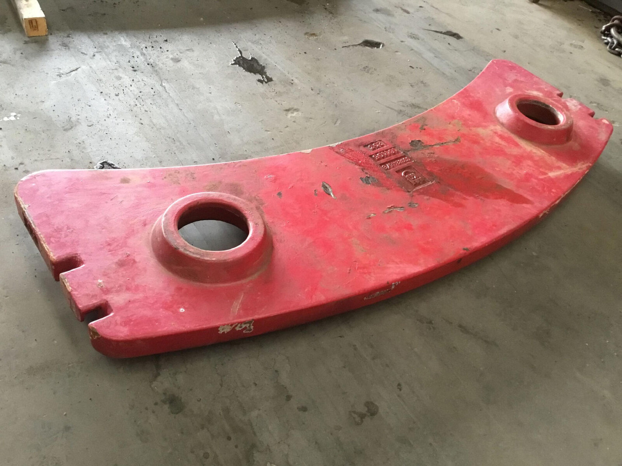 Grove GMK 3055 counterweight 1,0 Ton - ثقل موازنة - موبايل كرين: صورة 2 Grove GMK 3055 counterweight 1,0 Ton - ثقل موازنة - موبايل كرين: صورة 2