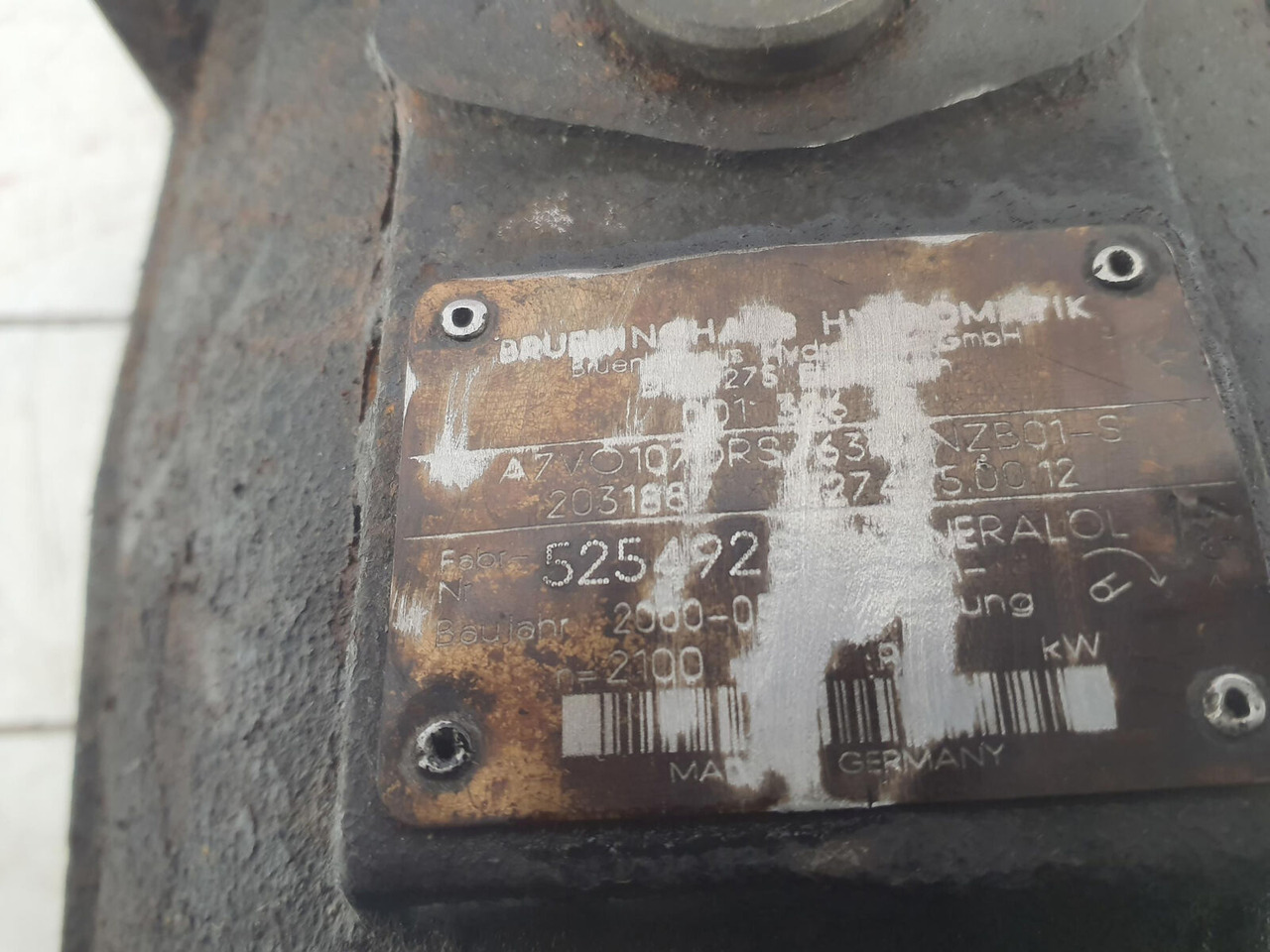 Hydromatik pump - مضخة هيدروليكية - موبايل كرين: صورة 5 Hydromatik pump - مضخة هيدروليكية - موبايل كرين: صورة 5