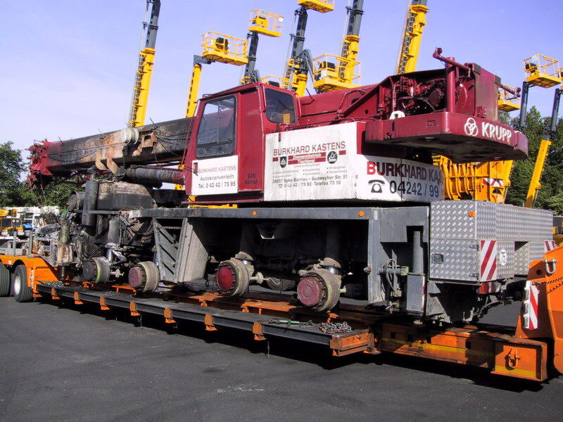Krupp KMK 4070 for parts - موبايل كرين: صورة 1 Krupp KMK 4070 for parts - موبايل كرين: صورة 1