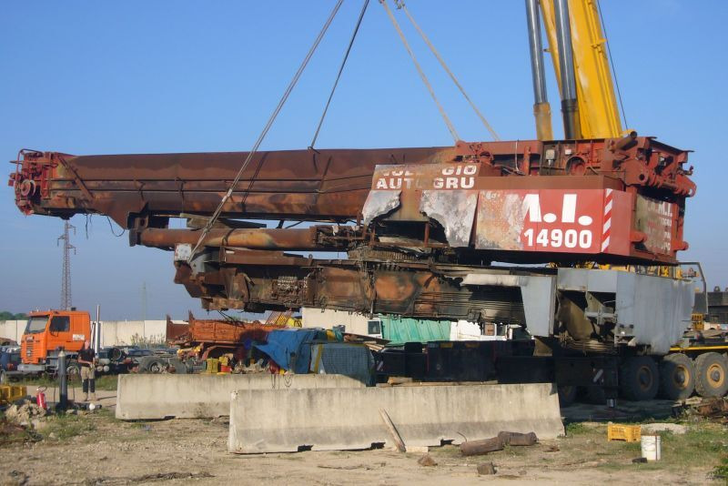 Krupp KMK 8350 for parts - موبايل كرين: صورة 2 Krupp KMK 8350 for parts - موبايل كرين: صورة 2