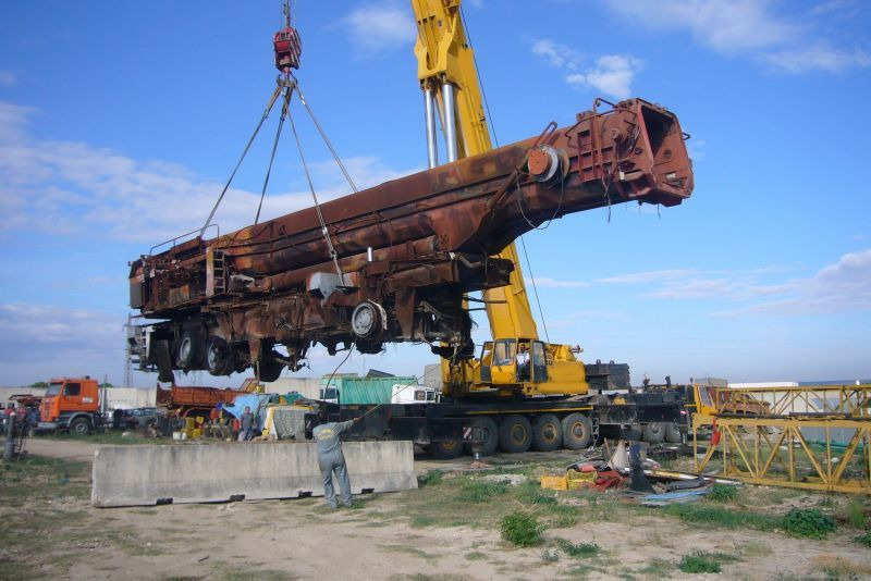 Krupp KMK 8350 for parts - موبايل كرين: صورة 1 Krupp KMK 8350 for parts - موبايل كرين: صورة 1