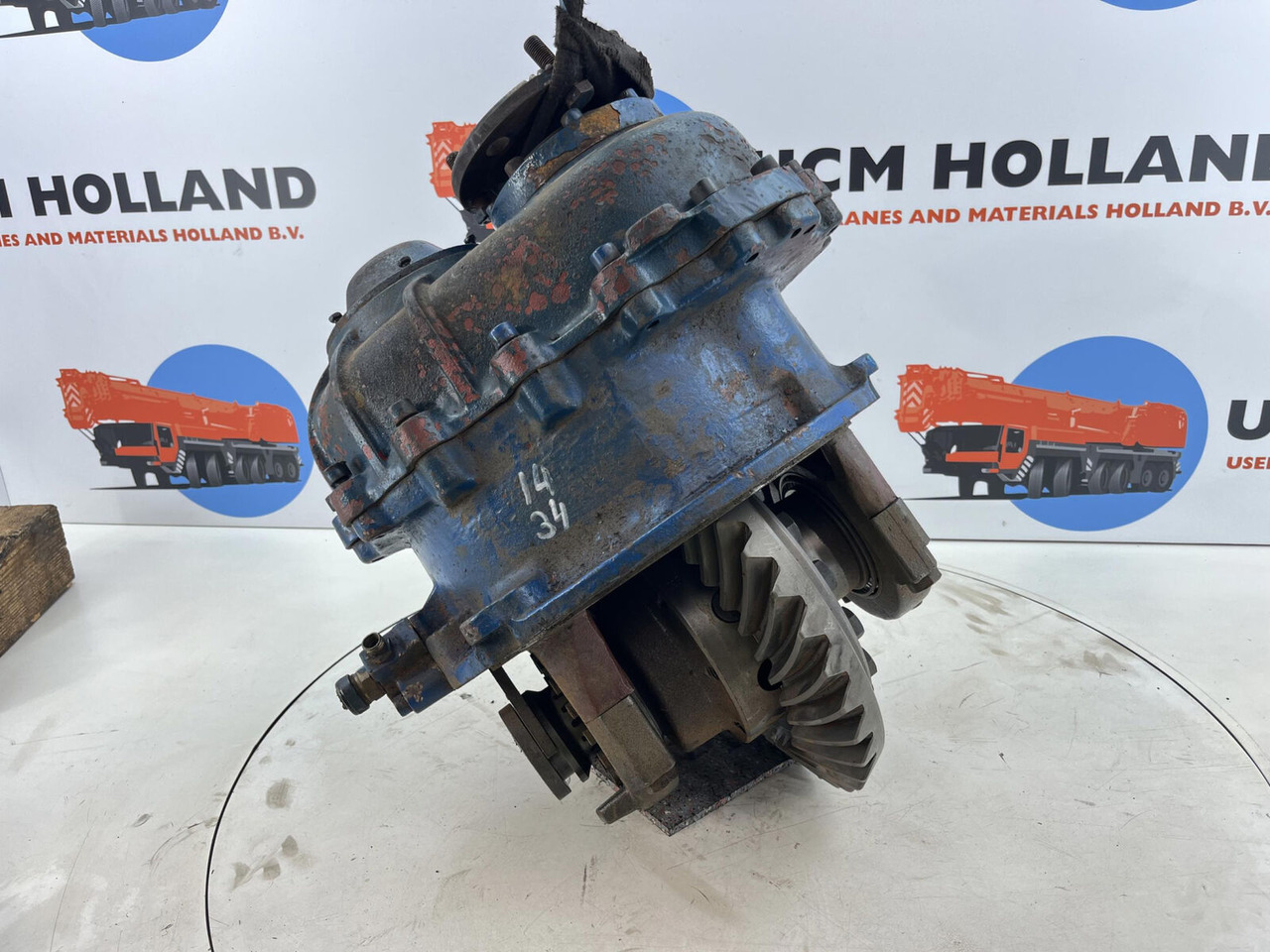 ترس تفاضلي - موبايل كرين Liebherr LTM 1090/2 mid differential 14x34 axle 2: صورة 7