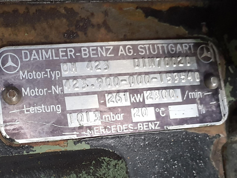 Mercedes-Benz LTM 1060 engine Mercedes-Benz OM 423 - محرك - رافعة: صورة 5 Mercedes-Benz LTM 1060 engine Mercedes-Benz OM 423 - محرك - رافعة: صورة 5