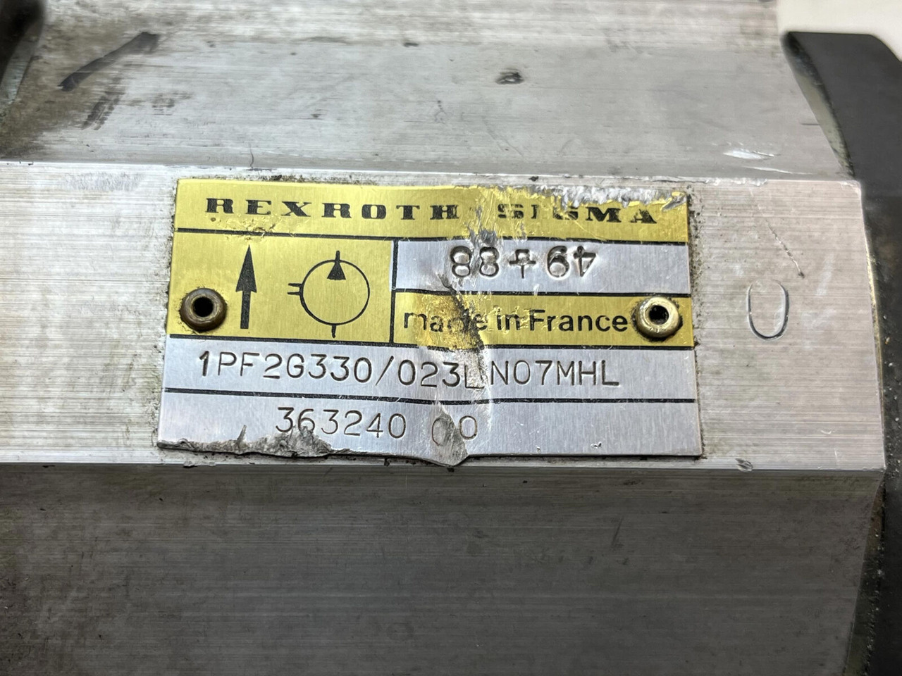 مضخة هيدروليكية - موبايل كرين Rexroth Rexroth sigma gear pump: صورة 7 مضخة هيدروليكية - موبايل كرين Rexroth Rexroth sigma gear pump: صورة 7