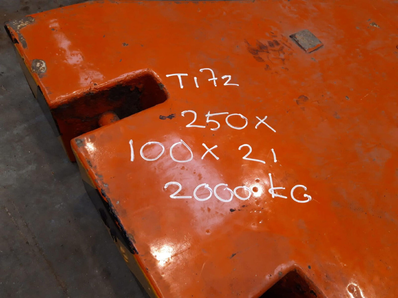 Terex AC 155 counterweight 2,0 ton - ثقل موازنة - موبايل كرين: صورة 5 Terex AC 155 counterweight 2,0 ton - ثقل موازنة - موبايل كرين: صورة 5