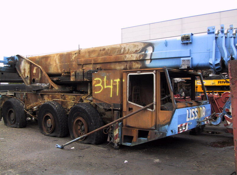 Terex AC 155 for parts - موبايل كرين: صورة 1 Terex AC 155 for parts - موبايل كرين: صورة 1