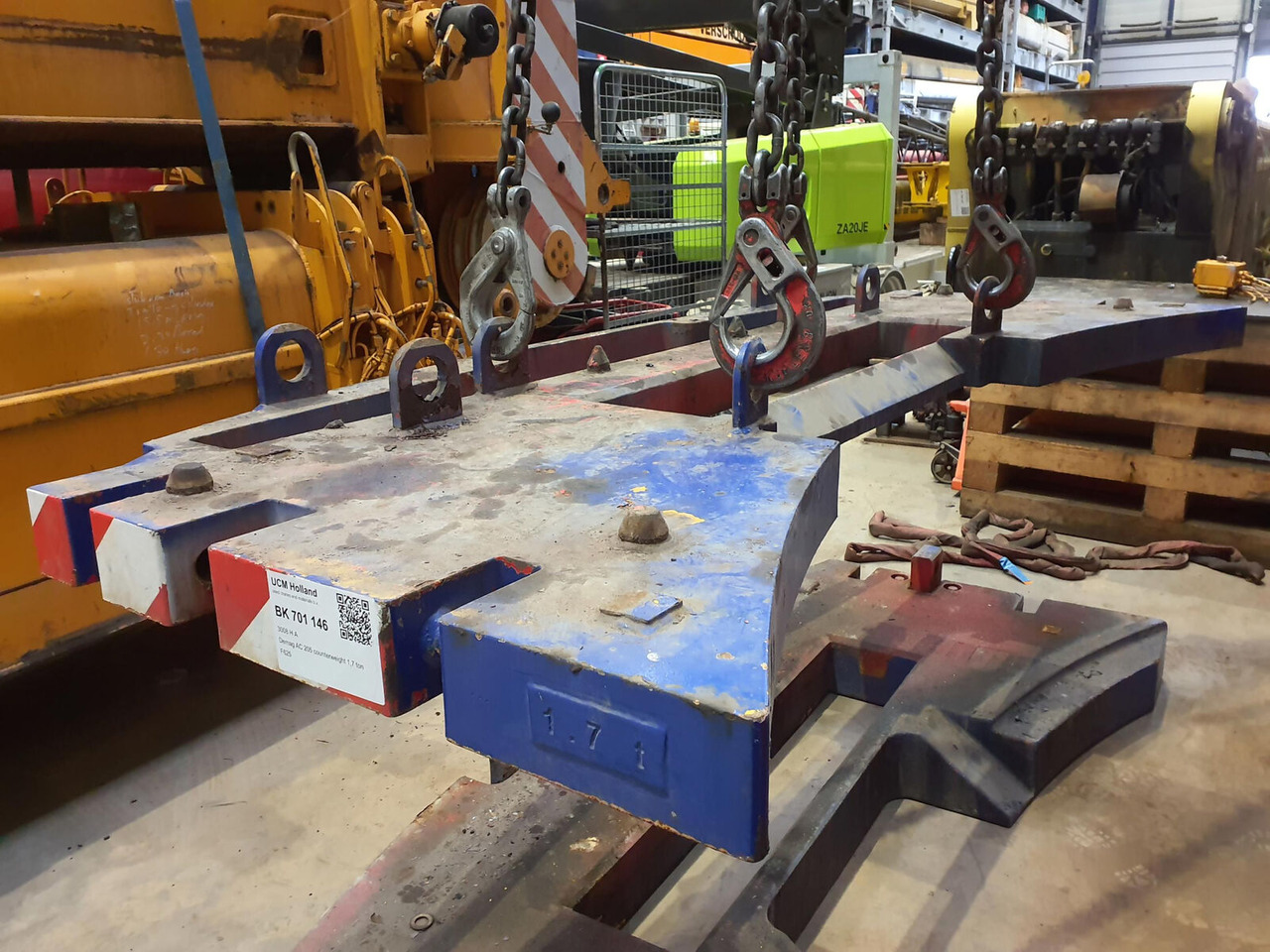 Terex AC 205 counterweight 1,7 ton - ثقل موازنة - موبايل كرين: صورة 4 Terex AC 205 counterweight 1,7 ton - ثقل موازنة - موبايل كرين: صورة 4