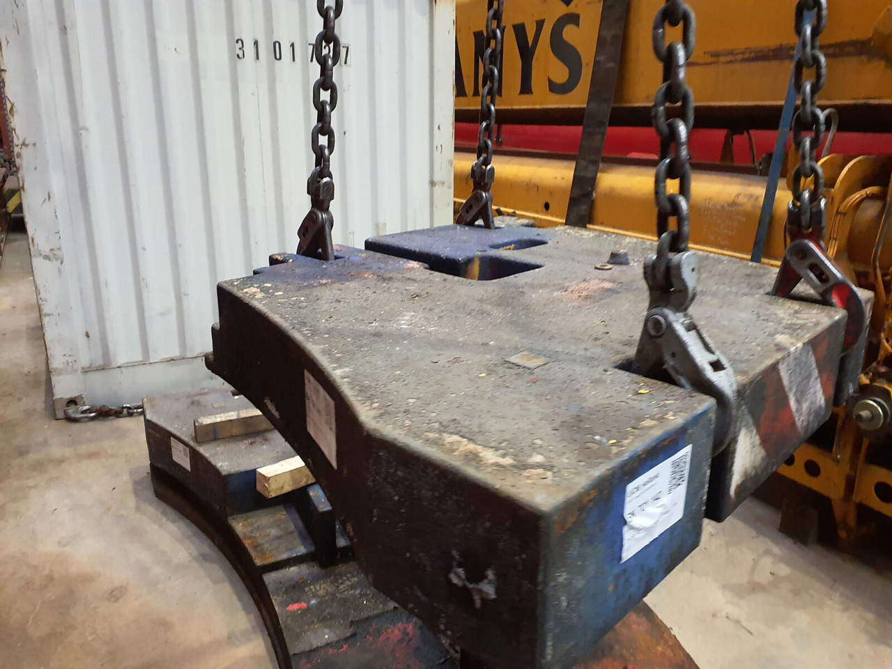 Terex AC 205 counterweight left side 1,9 ton - ثقل موازنة - موبايل كرين: صورة 4 Terex AC 205 counterweight left side 1,9 ton - ثقل موازنة - موبايل كرين: صورة 4