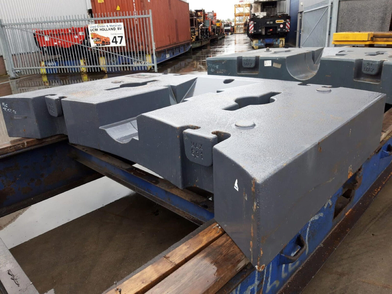 Terex Terex explorer 5600 counterweight 9,7 ton - ثقل موازنة - موبايل كرين: صورة 3 Terex Terex explorer 5600 counterweight 9,7 ton - ثقل موازنة - موبايل كرين: صورة 3