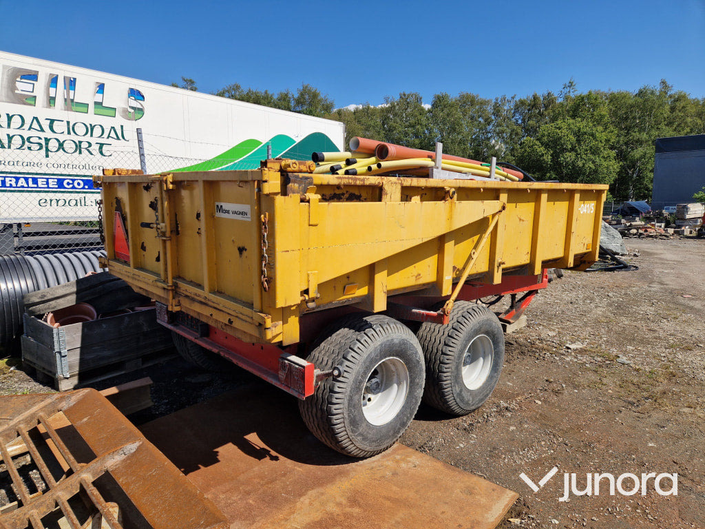 Dumpervagn Möre Vagnen T-041S - مقطورة قلابة: صورة 2 Dumpervagn Möre Vagnen T-041S - مقطورة قلابة: صورة 2