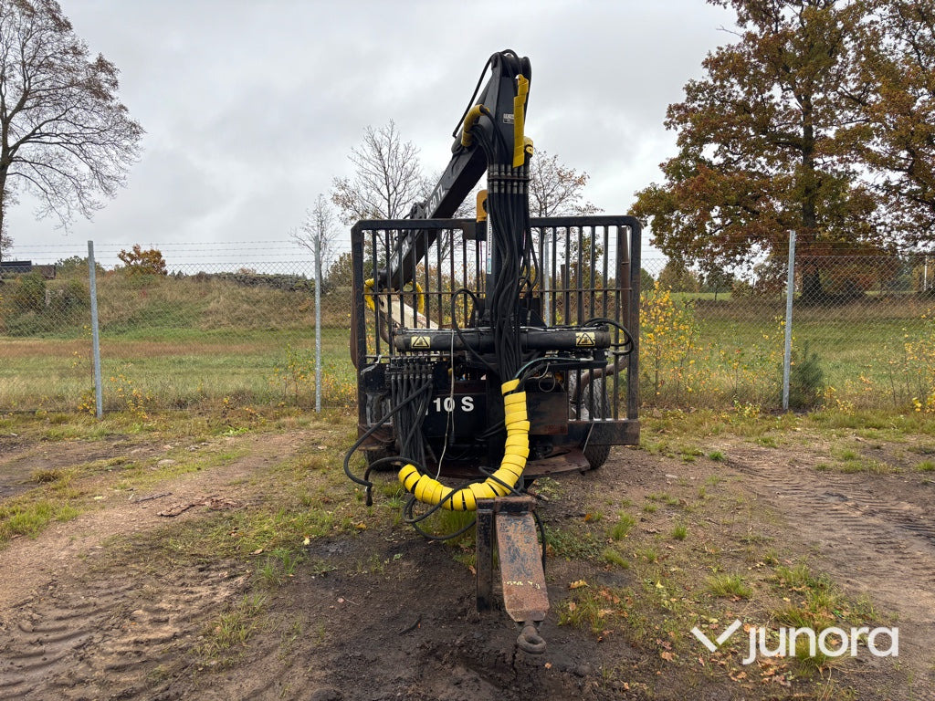 Skogsvagn - Moheda 10 ton med kran - مقطورة الغابات: صورة 2 Skogsvagn - Moheda 10 ton med kran - مقطورة الغابات: صورة 2