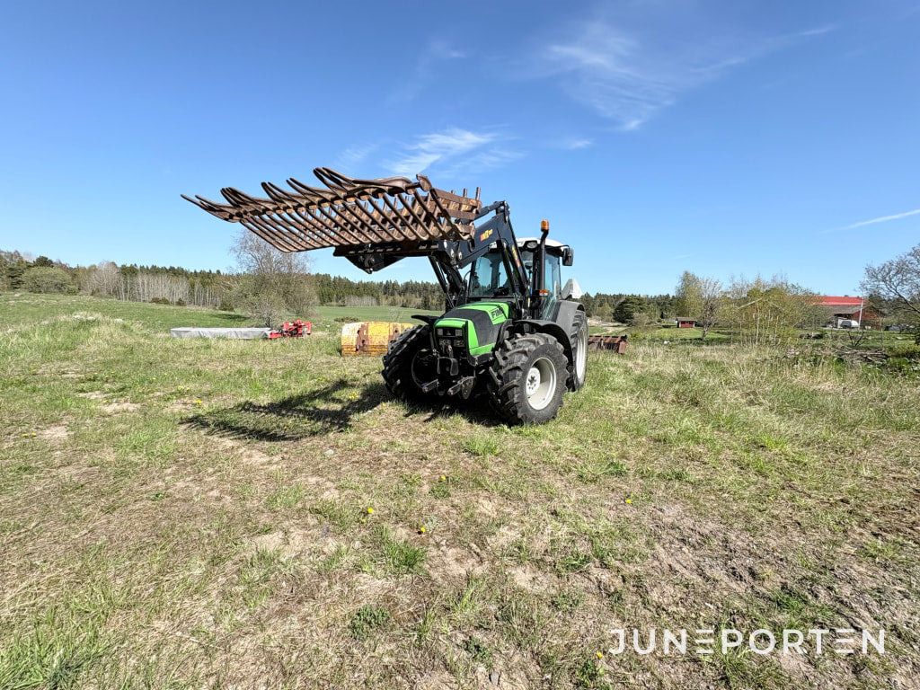 Traktor Deutz Fahr Agrofarm 430TTV med front lastare - جرار: صورة 4 Traktor Deutz Fahr Agrofarm 430TTV med front lastare - جرار: صورة 4