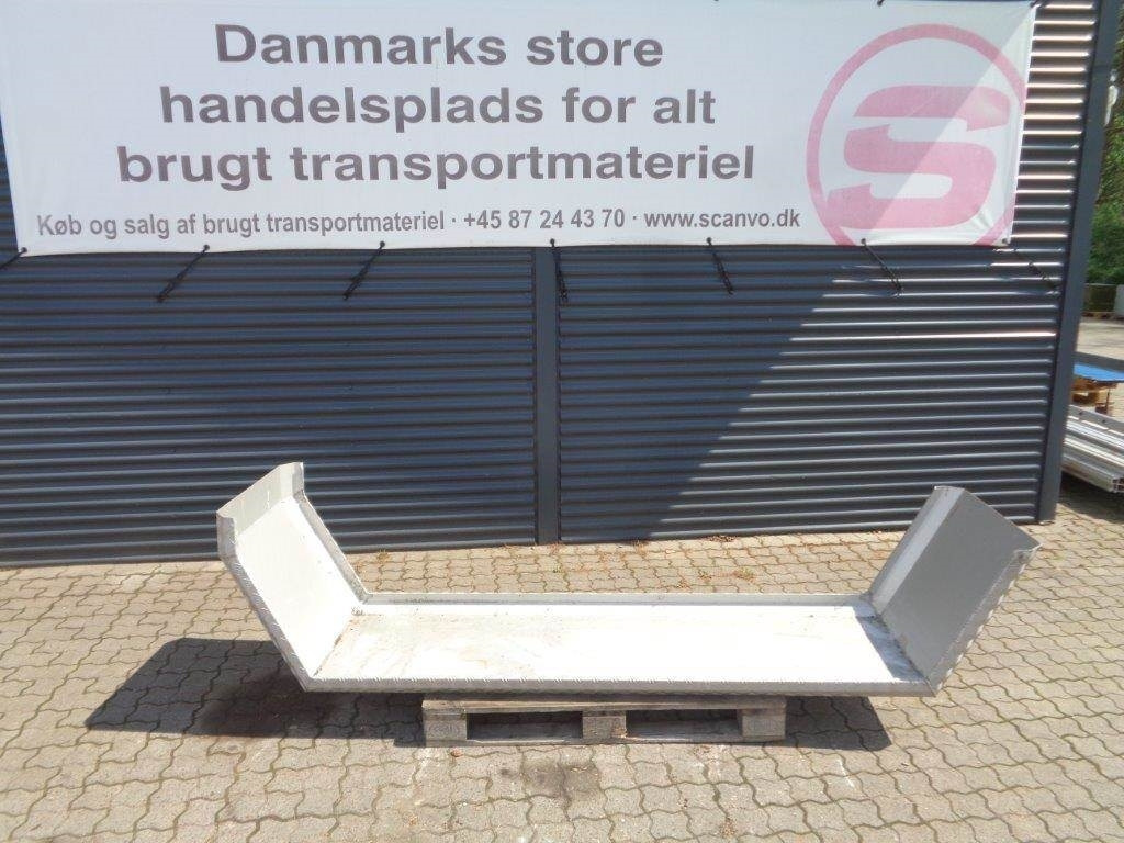 1 stk alu dørk hel bagskærm - رفرف - شاحنة: صورة 1 1 stk alu dørk hel bagskærm - رفرف - شاحنة: صورة 1