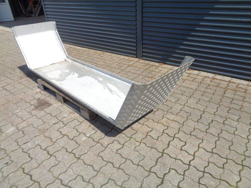 1 stk alu dørk hel bagskærm - رفرف - شاحنة: صورة 2 1 stk alu dørk hel bagskærm - رفرف - شاحنة: صورة 2