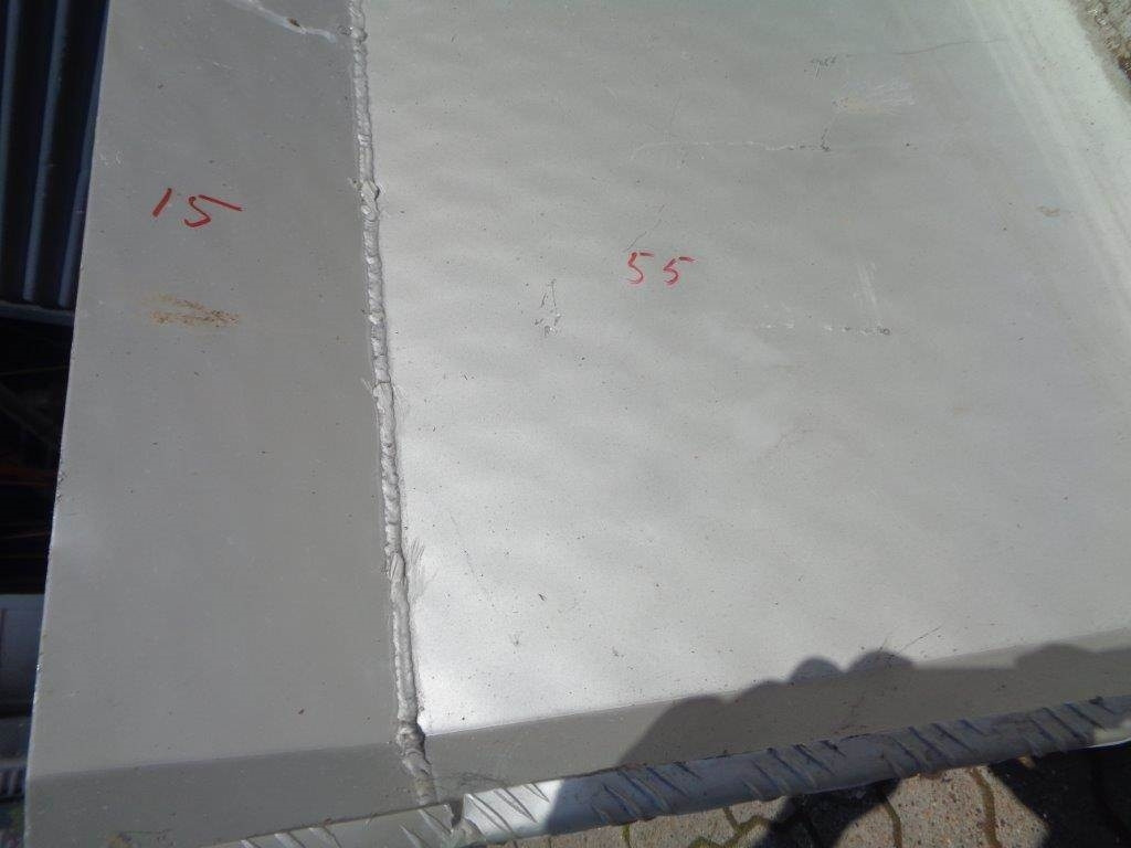 1 stk alu dørk hel bagskærm - رفرف - شاحنة: صورة 5 1 stk alu dørk hel bagskærm - رفرف - شاحنة: صورة 5