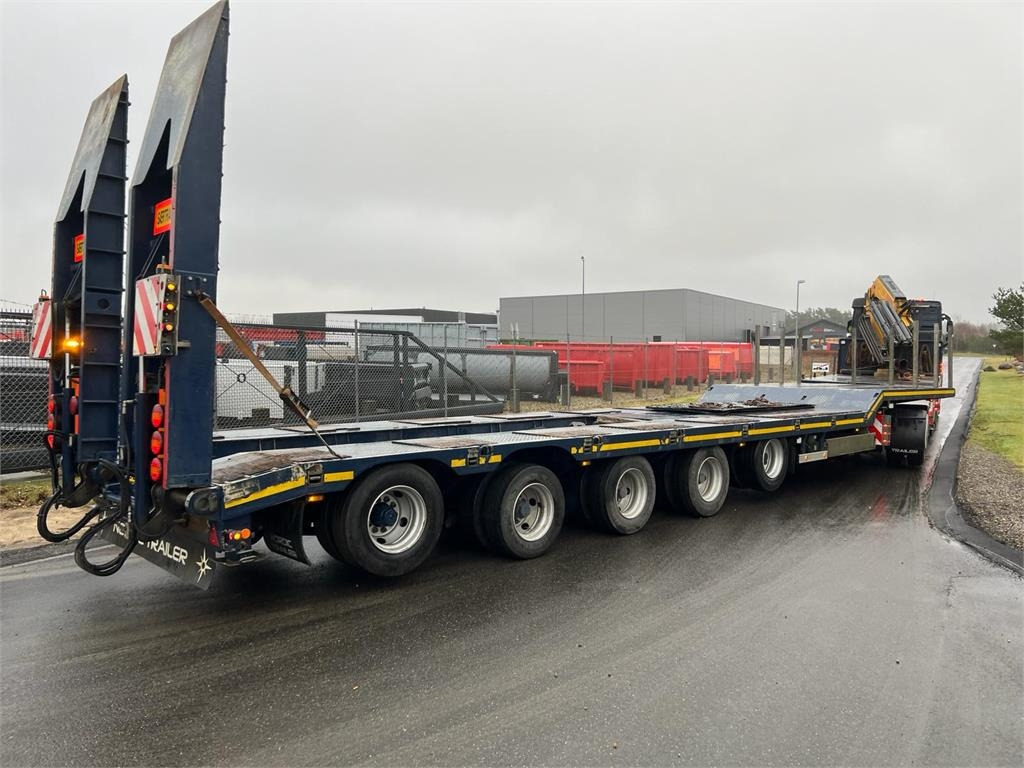 HRD 7 akslet - 84 ton blokvogn med ramper - مقطورة بلودر منخفض: صورة 2 HRD 7 akslet - 84 ton blokvogn med ramper - مقطورة بلودر منخفض: صورة 2