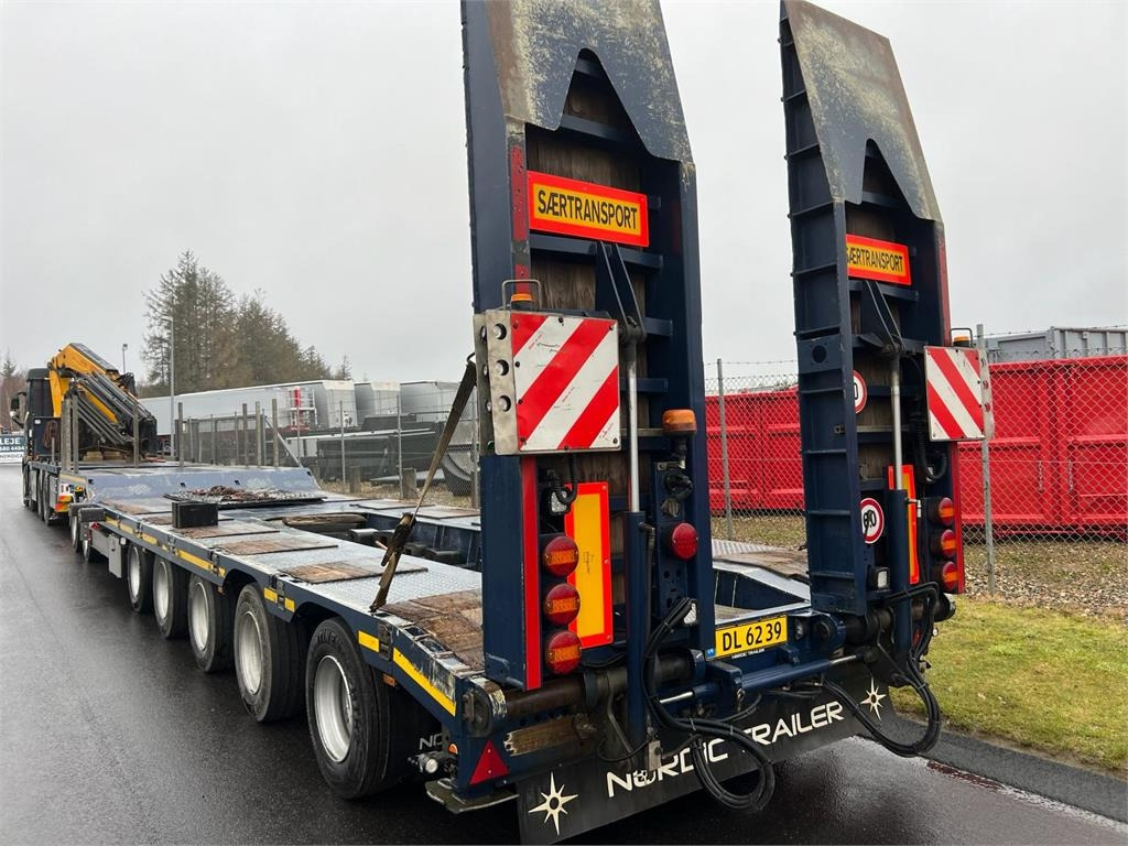HRD 7 akslet - 84 ton blokvogn med ramper  - مقطورة بلودر منخفض: صورة 4 HRD 7 akslet - 84 ton blokvogn med ramper  - مقطورة بلودر منخفض: صورة 4