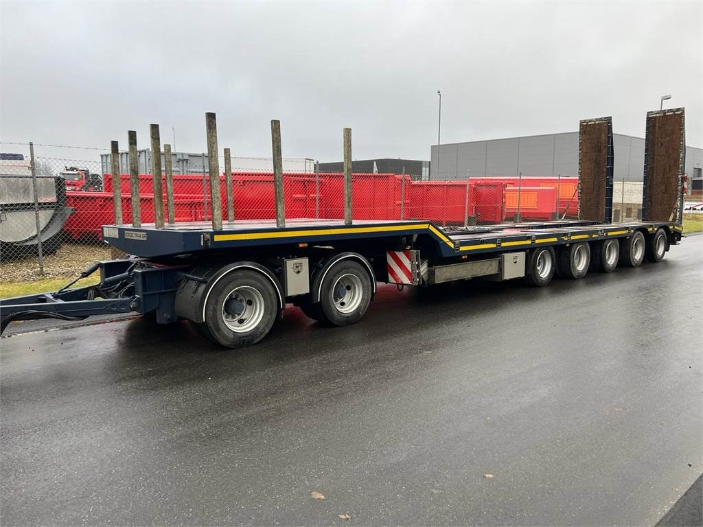 HRD 7 akslet - 84 ton blokvogn med ramper - مقطورة بلودر منخفض: صورة 3 HRD 7 akslet - 84 ton blokvogn med ramper - مقطورة بلودر منخفض: صورة 3