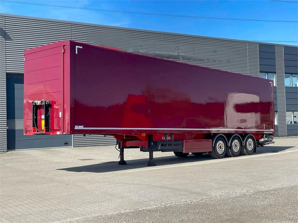 Kel-Berg 3-aks med folde-slædelift - نصف مقطورة بصندوق مغلق: صورة 4 Kel-Berg 3-aks med folde-slædelift - نصف مقطورة بصندوق مغلق: صورة 4