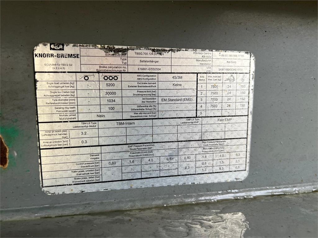 Kel-Berg 36m3 - نصف مقطورة قلابة: صورة 3 Kel-Berg 36m3 - نصف مقطورة قلابة: صورة 3