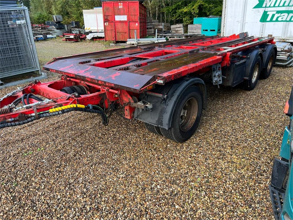 Kel-Berg D24B3 6,0 - 6,5 mtr. containere  - مقطورة هوك ليفت/ لود لوجر: صورة 3 Kel-Berg D24B3 6,0 - 6,5 mtr. containere  - مقطورة هوك ليفت/ لود لوجر: صورة 3