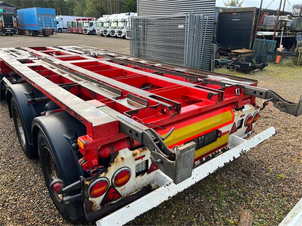 Kel-Berg D24B3 6,0 - 6,5 mtr. containere  - مقطورة هوك ليفت/ لود لوجر: صورة 2 Kel-Berg D24B3 6,0 - 6,5 mtr. containere  - مقطورة هوك ليفت/ لود لوجر: صورة 2