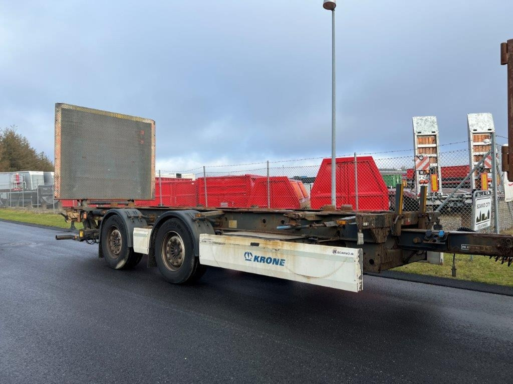 Krone ZZW 18 EL containerlåse - zepro lift  - ناقل حاوية/ مقطورة بحاوية: صورة 2 Krone ZZW 18 EL containerlåse - zepro lift  - ناقل حاوية/ مقطورة بحاوية: صورة 2