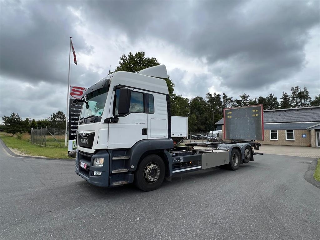 MAN TGS 26-500 6x2-4 LL - ناقلة حاويات/ شاحنة حاويات: صورة 1 MAN TGS 26-500 6x2-4 LL - ناقلة حاويات/ شاحنة حاويات: صورة 1