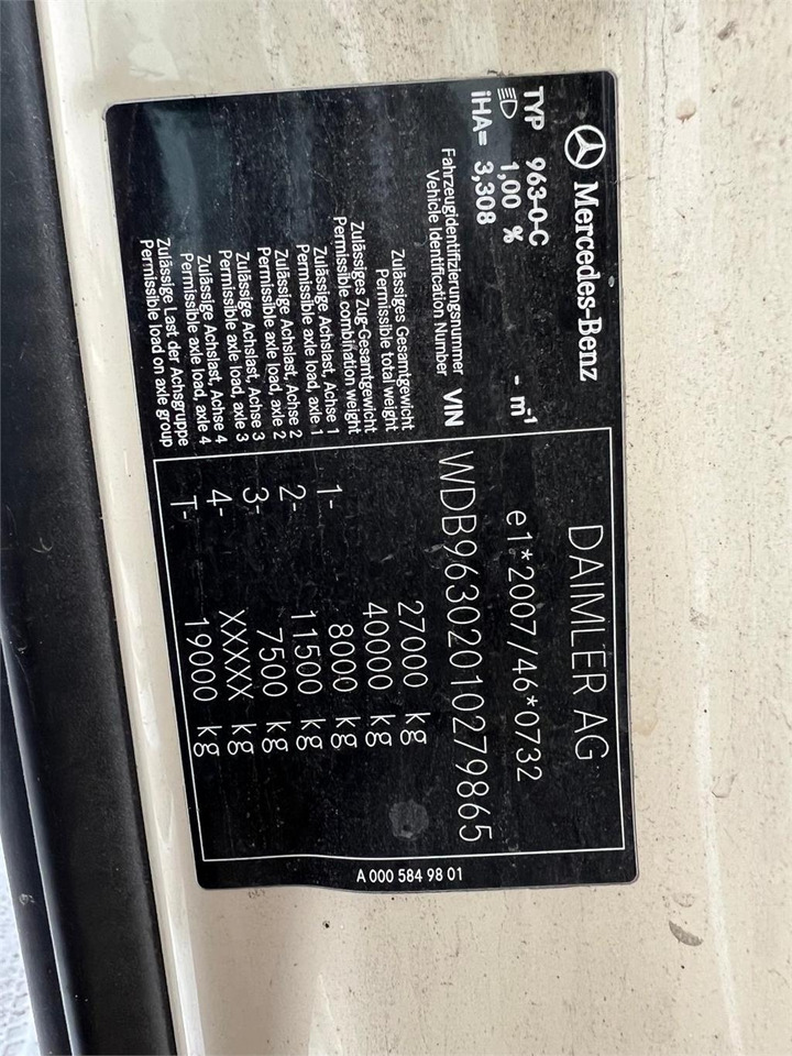 Mercedes-Benz Antos 2530 - NTM - شاحنة قمامة: صورة 2 Mercedes-Benz Antos 2530 - NTM - شاحنة قمامة: صورة 2