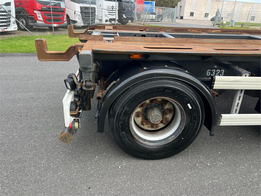 Nopa PTC 240 - 7,0 - 7,5 mtr. container - مقطورة هوك ليفت/ لود لوجر: صورة 3 Nopa PTC 240 - 7,0 - 7,5 mtr. container - مقطورة هوك ليفت/ لود لوجر: صورة 3