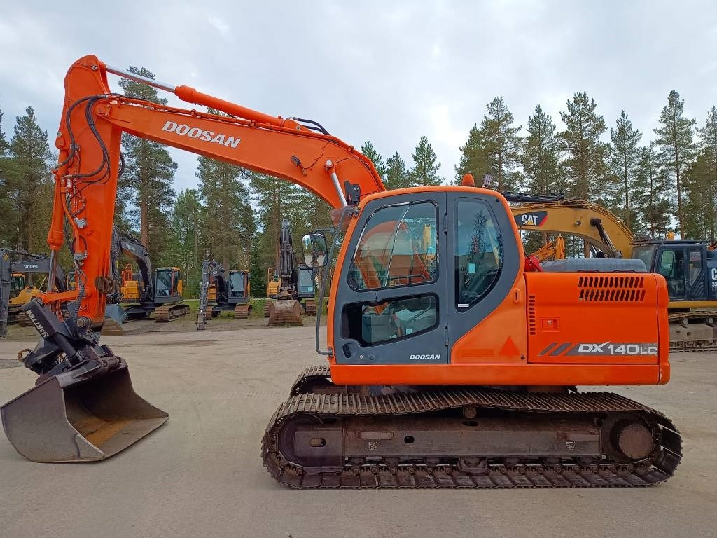 Doosan DX140LC KALLISTAJA+PYÖRITTÄJÄ - حفار زاحف: صورة 1 Doosan DX140LC KALLISTAJA+PYÖRITTÄJÄ - حفار زاحف: صورة 1