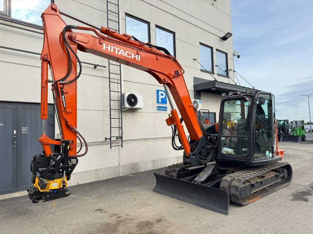 Hitachi ZX85USB-6, Uudella engcon EC209 tiltillä - حفار صغير: صورة 2 Hitachi ZX85USB-6, Uudella engcon EC209 tiltillä - حفار صغير: صورة 2