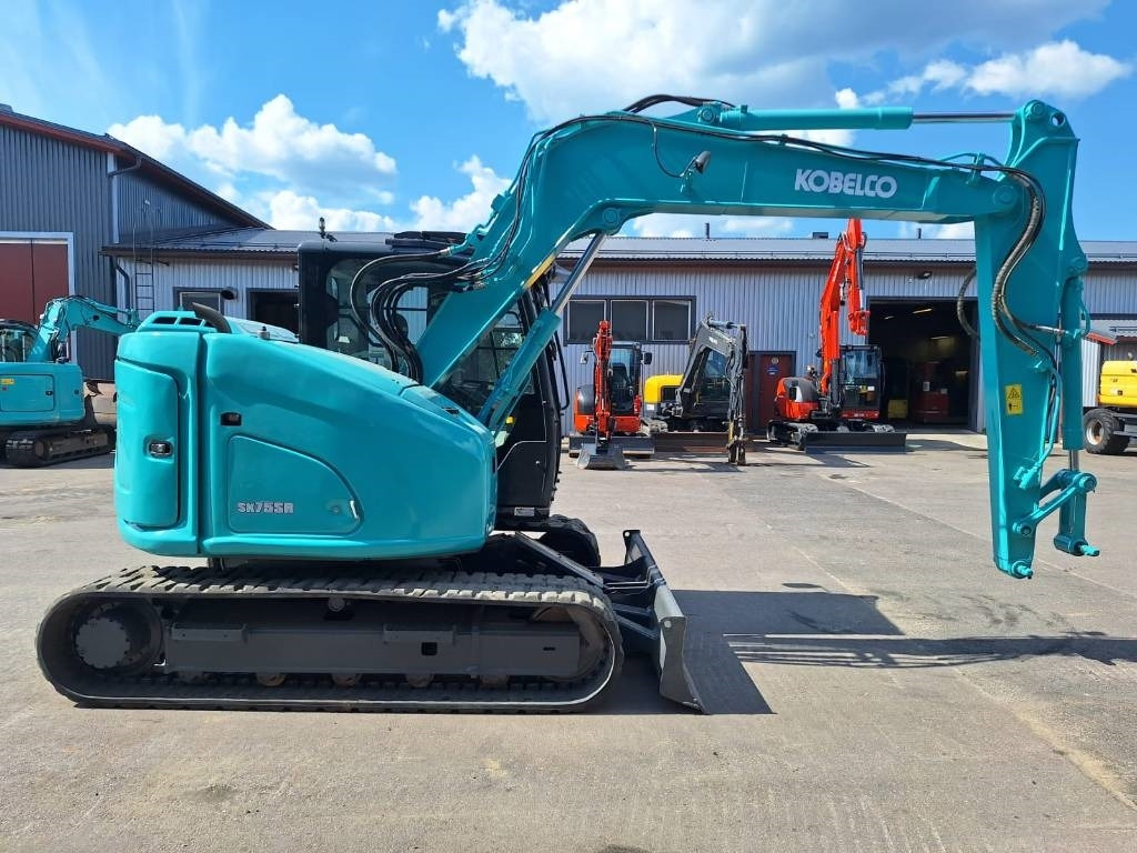 Kobelco SK75SR-7  - حفار صغير: صورة 3 Kobelco SK75SR-7  - حفار صغير: صورة 3
