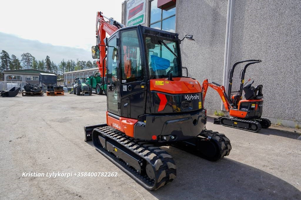 Kubota U56-5 UUSI AJAMATON - حفار صغير: صورة 2 Kubota U56-5 UUSI AJAMATON - حفار صغير: صورة 2