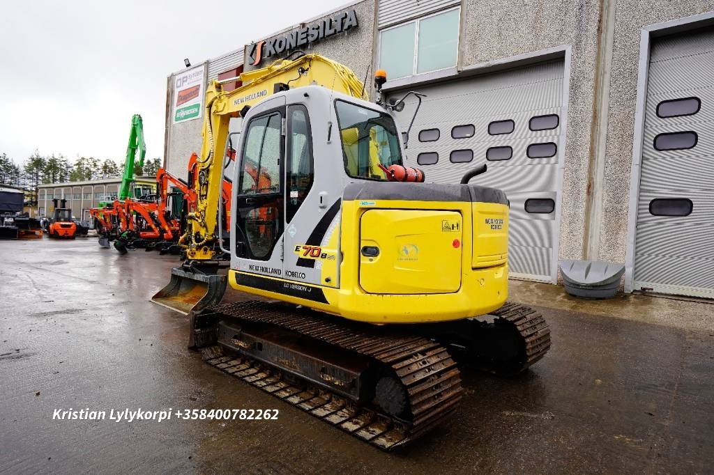 New Holland E70BSR ENGCON PIHDEILLÄ - حفار صغير: صورة 2 New Holland E70BSR ENGCON PIHDEILLÄ - حفار صغير: صورة 2