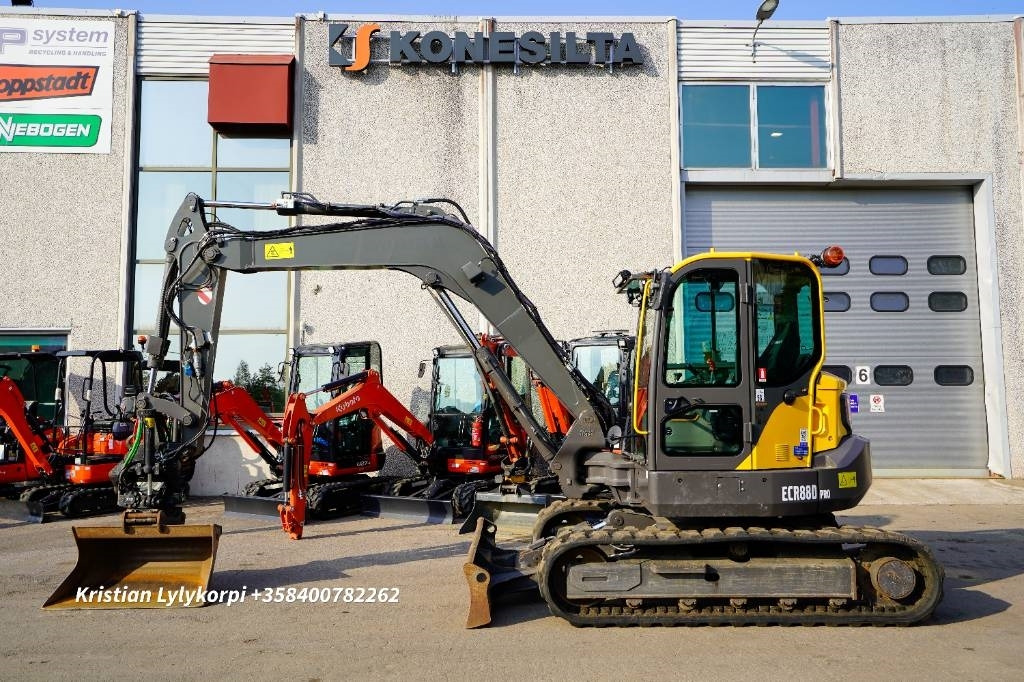 Volvo ECR88D PRO PIENET TUNNIT - حفار صغير: صورة 1 Volvo ECR88D PRO PIENET TUNNIT - حفار صغير: صورة 1
