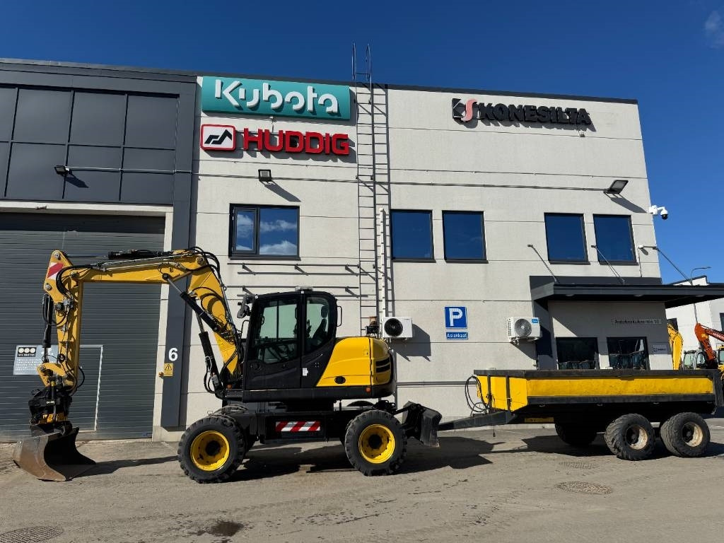 Yanmar B 110 W Hyvät varusteet / Siisti / Vähän ajettu  - حفار ذو عجلات: صورة 1 Yanmar B 110 W Hyvät varusteet / Siisti / Vähän ajettu  - حفار ذو عجلات: صورة 1