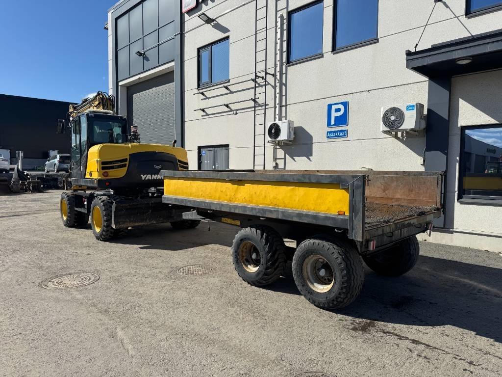 Yanmar B 110 W Hyvät varusteet / Siisti / Vähän ajettu  - حفار ذو عجلات: صورة 4 Yanmar B 110 W Hyvät varusteet / Siisti / Vähän ajettu  - حفار ذو عجلات: صورة 4