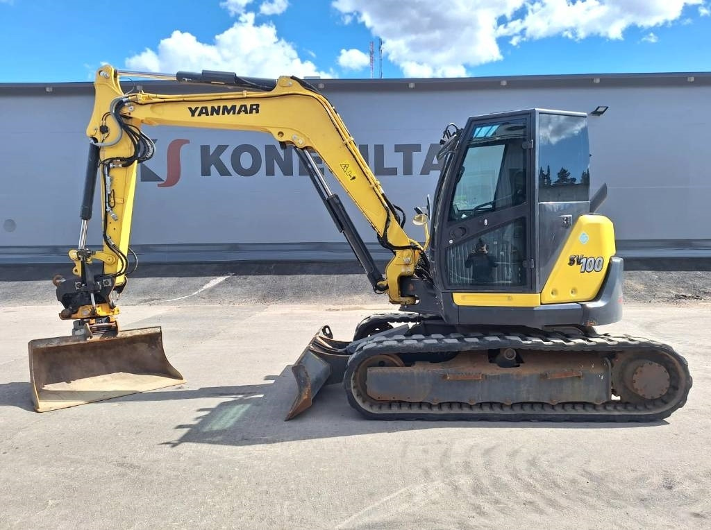 Yanmar SV100-2A PYÖRITTÄJÄLLÄ  - حفار صغير: صورة 1 Yanmar SV100-2A PYÖRITTÄJÄLLÄ  - حفار صغير: صورة 1