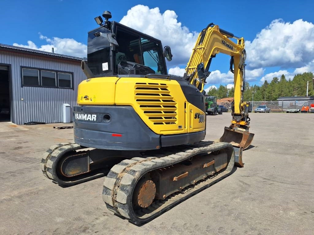 Yanmar SV100-2A PYÖRITTÄJÄLLÄ  - حفار صغير: صورة 4 Yanmar SV100-2A PYÖRITTÄJÄLLÄ  - حفار صغير: صورة 4