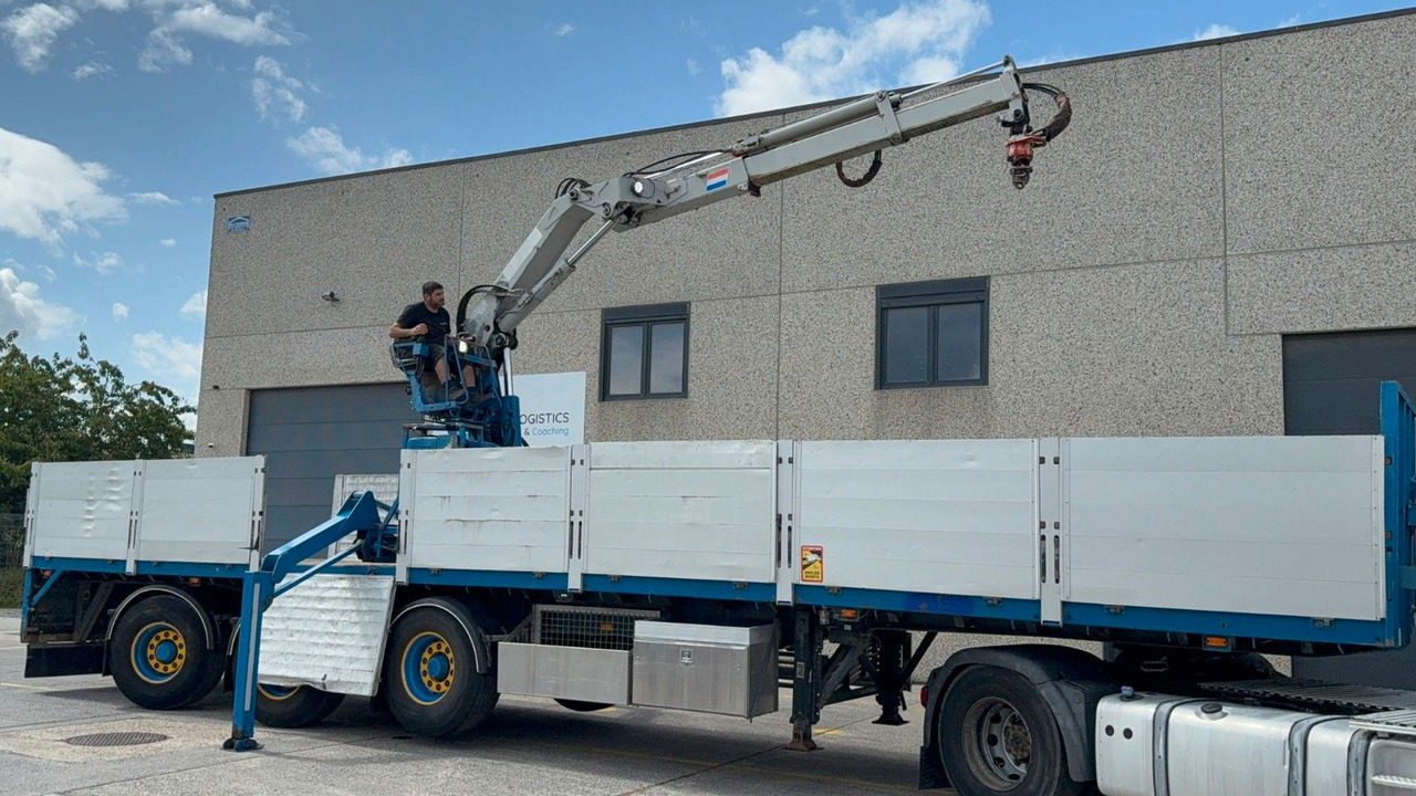 Vogelzang. Kran HIAB R165 roto. TUV 10/2025 - نصف مقطورة مسطحة: صورة 2 Vogelzang. Kran HIAB R165 roto. TUV 10/2025 - نصف مقطورة مسطحة: صورة 2