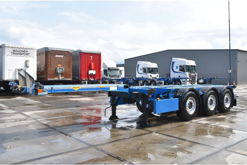 Broshuis MFCC - LIFT AXLE - SAF AXLES - DISC BRAKES - 2 x EXTENDABLE - EXCELLENT CONDITION - - ناقل حاوية/ نصف مقطورة بحاوية: صورة 5 Broshuis MFCC - LIFT AXLE - SAF AXLES - DISC BRAKES - 2 x EXTENDABLE - EXCELLENT CONDITION - - ناقل حاوية/ نصف مقطورة بحاوية: صورة 5